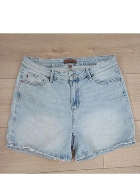 Judy Blue Light Blue Mid-Rise Denim Shorts
